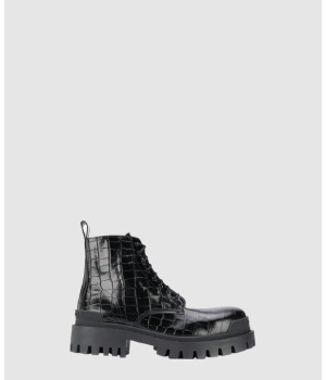 발렌시아가 스트라이크 스네이크 이펙트 앵클 부츠 600911