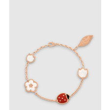 ​18K 하이엔드 미러급 반클리프 럭키 스프링 팔찌 7RR00