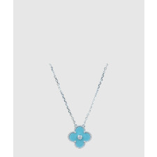 ​18K 하이엔드 미러급 반클리프 빈티지 알함브라 목걸이 포슬린 ARD22