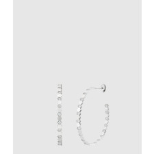 ​18K 하이엔드 미러급 쇼메 비 마이 러브 후프 귀걸이 085447