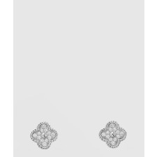 ​18K 하이엔드 미러급 반클리프 스위트 알함브라 귀걸이 85500