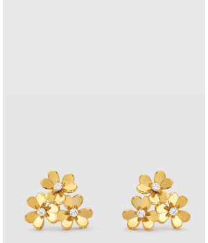 ​18K 하이엔드 미러급 반클리프 프리볼 귀걸이 플라워 3개 2DV00