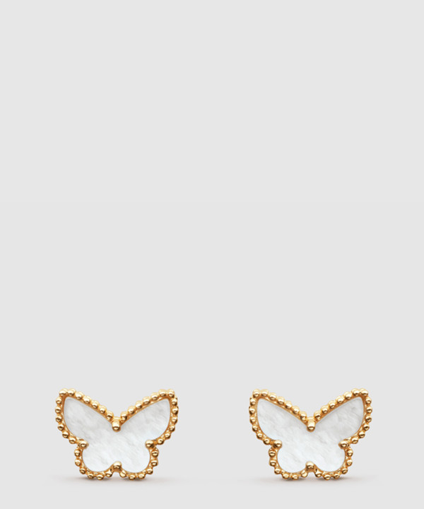 ​18K 하이엔드 미러급 반클리프 스위트 버터플라이 귀걸이 5JM00