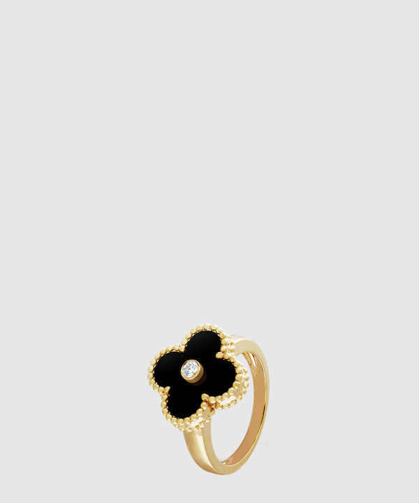 ​18K 하이엔드 미러급 반클리프 빈티지 알함브라 링 41000