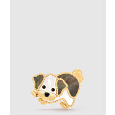 ​18K 하이엔드 미러급 반클리프 럭키 애니멀 비숑 프리제 클립 9RV00