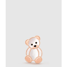 ​18K 하이엔드 미러급 반클리프 럭키 애니멀 테디 베어 클립 9RZ00