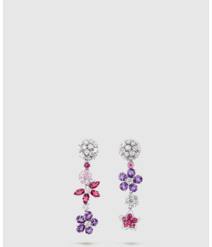 ​18K 하이엔드 미러급 반클리프 폴리 데 프레 이어링 05I00