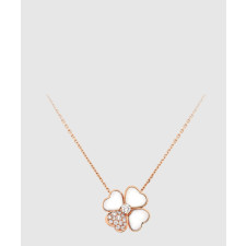 ​18K 하이엔드 미러급 반클리프 코스모스 미디엄 모델 클립 펜던트 5BV00