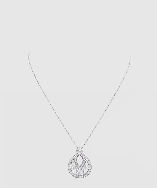 ​18K 하이엔드 미러급 반클리프 스노우플레이크 목걸이 스몰 JED00