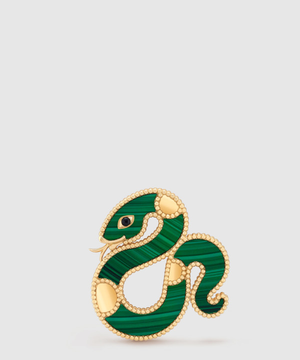 ​18K 하이엔드 미러급 반클리프 럭키 애니멀 스네이크 클립 7UJ00