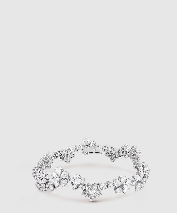 ​18K 하이엔드 미러급 반클리프 폴리 데 프레 브레이슬릿 05B00