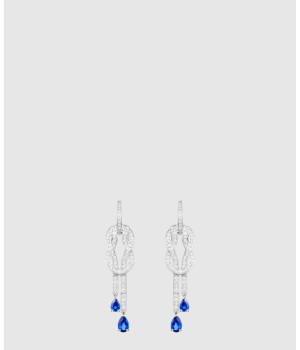 ​18K 하이엔드 미러급 프레드 샹스 인피니 이어링 8J0278