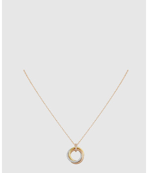 ​18K 하이엔드 미러급 까르띠에 트리니티 네크리스 B7224586