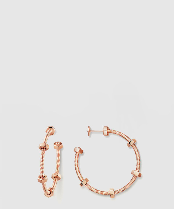 ​18K 하이엔드 미러급 까르띠에 에크루 드 이어링 B8301408