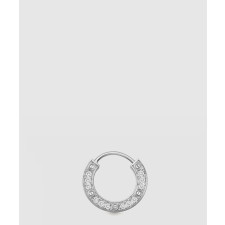 ​18K 하이엔드 미러급 까르띠에 러브 싱글 이어링 파베 세팅 B8301424