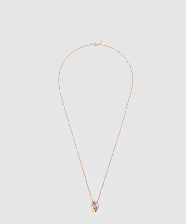 ​18K 하이엔드 미러급 까르띠에 트리니티 쿠션 펜던트 루비 N7424481