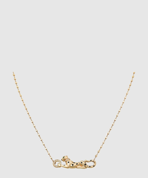 ​18K 하이엔드 미러급 까르띠에 팬더 드 까르띠에 펜던트 목걸이 B7224737