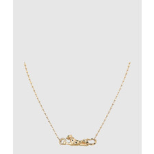 ​18K 하이엔드 미러급 까르띠에 팬더 드 까르띠에 펜던트 목걸이 B7224737