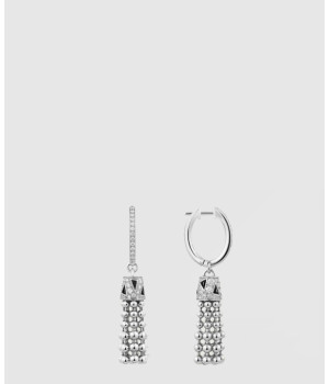 ​​18K 하이엔드 미러급 까르띠에 팬더 드 까르띠에 아그라프 이어링 N8515227