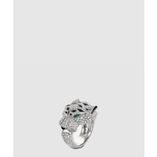 ​18K 하이엔드 미러급 까르띠에 팬더 드 까르띠에 링 파베 세팅 N4211000