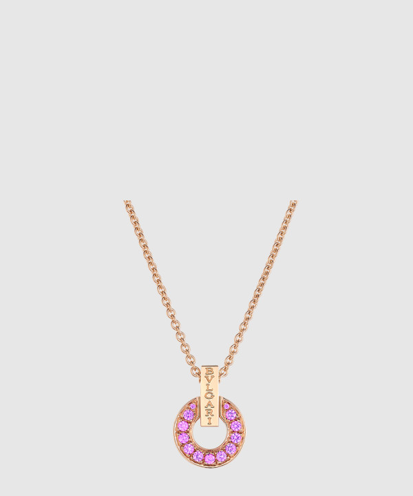 ​18K 하이엔드 미러급 불가리 불가리 네크리스 핑크 357938