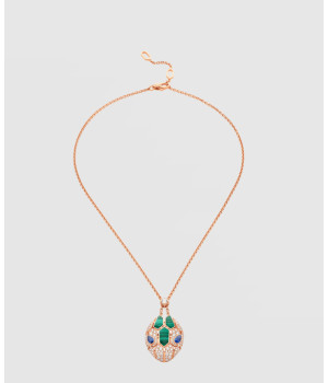 ​18K 하이엔드 미러급 불가리 세르펜티 세두토리 네크리스 356782