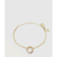 ​18K 하이엔드 미러급 까르띠에 트리니티 브레이슬릿 체인형 B6069815