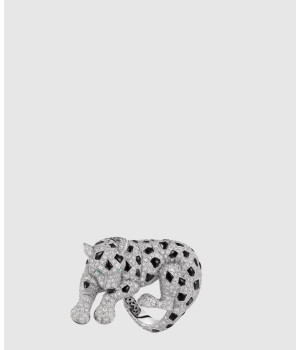 ​18K 하이엔드 미러급 까르띠에 팬더 드 까르띠에 링 파베 세팅 H4408800