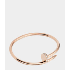 ​18K 하이엔드 미러급 까르띠에 저스트 앵 끌루 브레이슬릿 클래식 다이아 B6048517