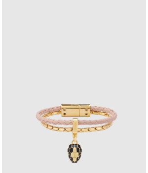 ​18K 하이엔드 미러급 불가리 세르펜티 포에버 레더 브레이슬릿 294702