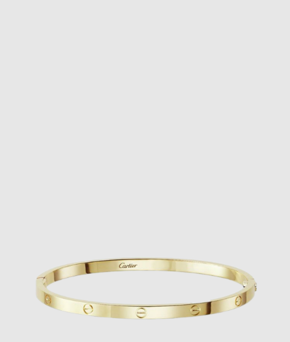 ​18K 하이엔드 미러급 까르띠에 러브 브레이슬릿 스몰 B6079217