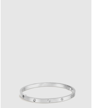 ​18K 하이엔드 미러급 까르띠에 러브 브레이슬릿 스몰 다이아 6개 B6079517