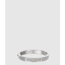 ​18K 하이엔드 미러급 까르띠에 러브 브레이슬릿 클래식 파베 세팅 N6727017