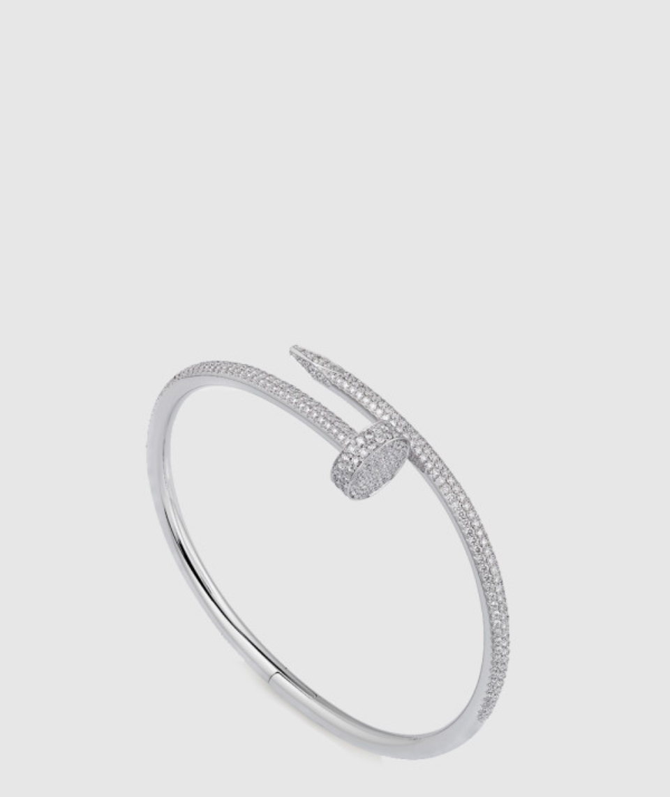 ​18K 하이엔드 미러급 까르띠에 저스트 앵 끌루 브레이슬릿 클래식 다이아 N6707317