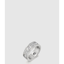 ​18K 하이엔드 미러급 까르띠에 러브 링 클래식 파베 다이아 6개 N4210400