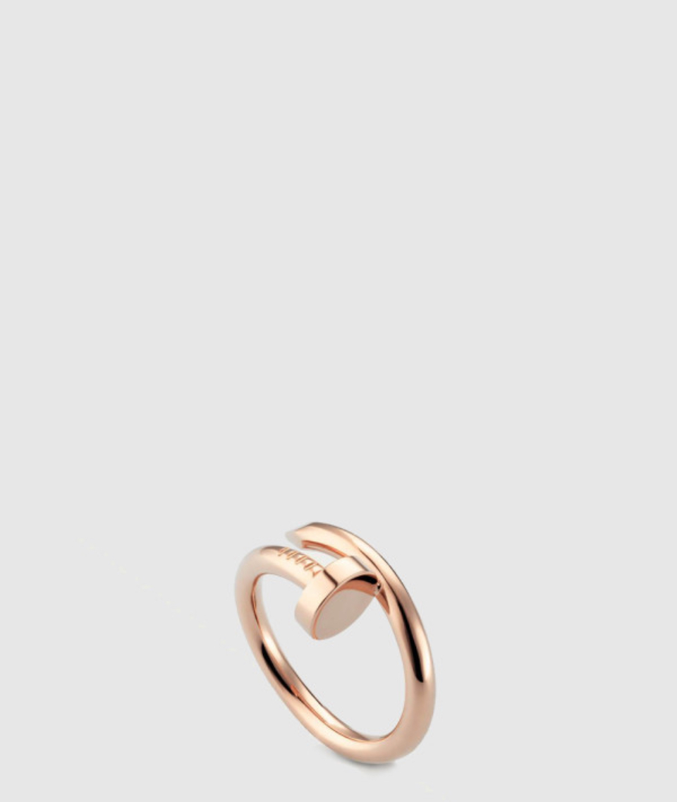 ​18K 하이엔드 미러급 까르띠에 저스트 앵 끌루 링 클래식 B4092500