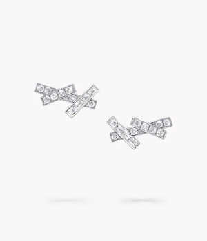 18K 하이엔드 미러급 그라프 스레드 스터드 이어링 RGE1672