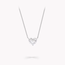 18K 하이엔드 미러급 그라프 아이콘 하트 쉐이프 목걸이