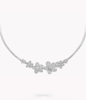 18K 하이엔드 미러급 그라프 와일드 프플라워 네클리스 RGN758