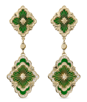 18K 하이엔드 미러급 부첼라티 오페라 튤레 이어링 021335