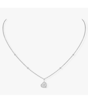 18K 하이엔드 미러급 메시카 조이 쾨르 솔리테어 네크리스 11437