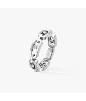 18K 하이엔드 미러급 메시카 무브 링크 멀티 링 12078