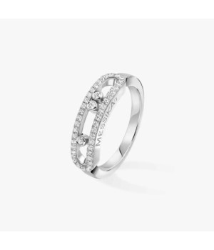 18K 하이엔드 미러급 메시카 베이비 무브 파베 링 4683