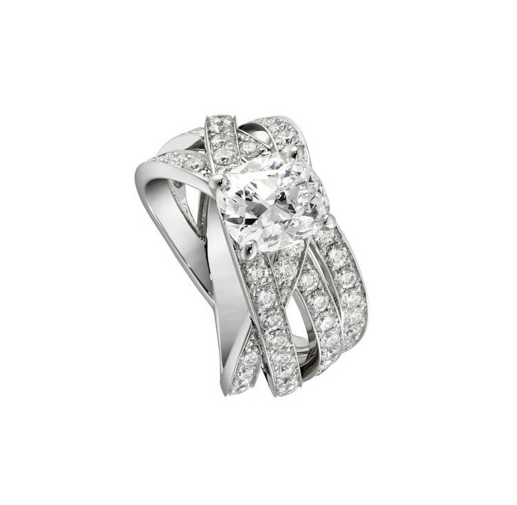 18K 하이엔드 미러급 피아제 라임라이트 재즈 파티 링