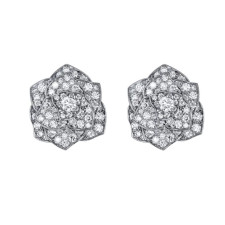 18K 하이엔드 미러급 피아제 로즈 귀걸이 G38U0072