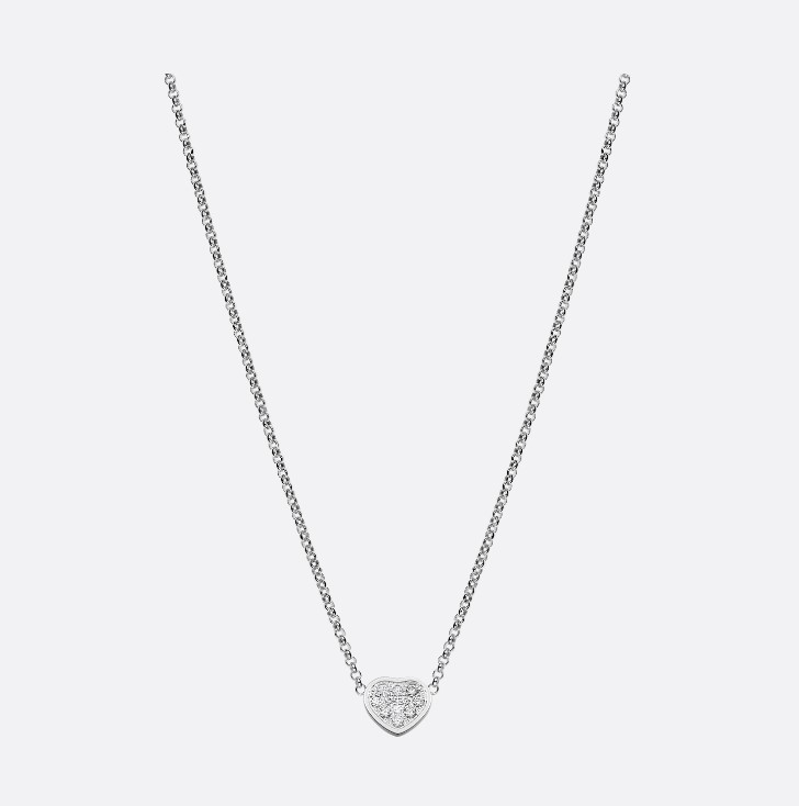 18K 하이엔드 미러급 쇼파드 해피 하츠 네크리스 81A086