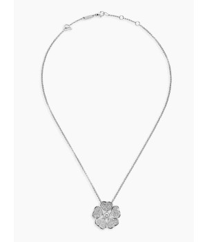 18K 하이엔드 미러급 쇼파드 해피 하트 플라워 네크리스