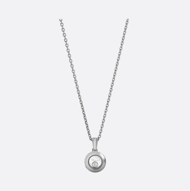 18K 하이엔드 미러급 쇼파드 해피 아이코닉 네크리스 79A017