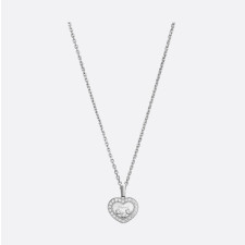 18K 하이엔드 미러급 쇼파드 해피 아이코닉 네크리스 79A611