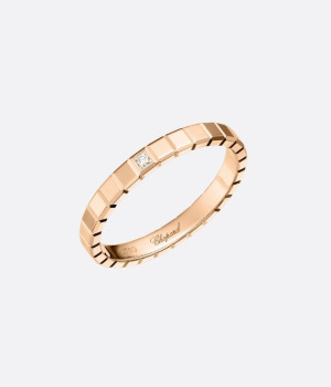 18K 하이엔드 미러급 쇼파드 아이스 큐브 링 827702